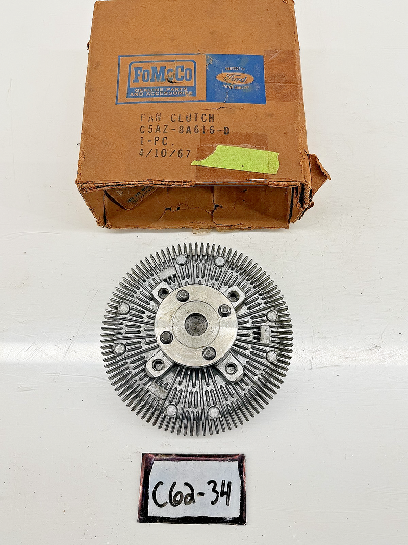 NOS 1965 - 1969 FORD GALAXIE CUSTOM 500 LTD 240 6cyl FAN CLUTCH C5AZ-8A616-D C64