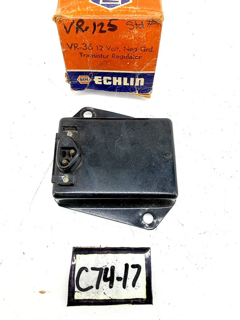 NOS 1970 - 1989 Chrysler Dodge Plymouth Transistor Regulator VR285 C74-17