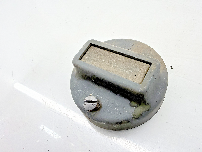 Original Ford GPW Jeep F Marked Blackout Light Grill Marker Light Cover C46-59