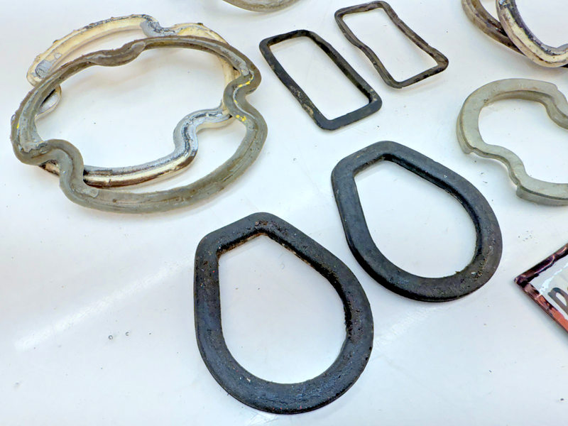 OEM 1968 - 1973 Corvette Tail Light Lens Housing Gasket MISC LOT C3  B83-63