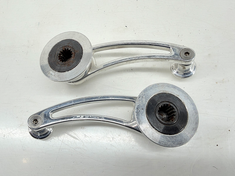 USED 1967 - 1981 Chevrolet Camaro Chrome BILLET Interior Window Cranks C67-88