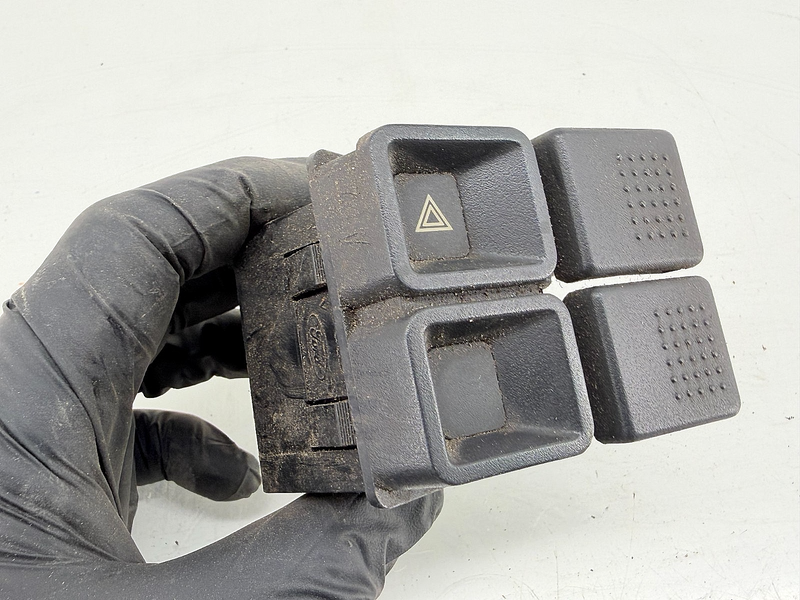 OEM 1987 - 1993 Ford Mustang Coupe Hatchback Hazard Switch E7ZB-13A350-AD C65-11