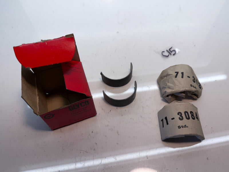 Audi 80 80L, LS, GL Glyco Connecting Rod Bearing Set 0.25 Part # 71-3084/4 C15-8