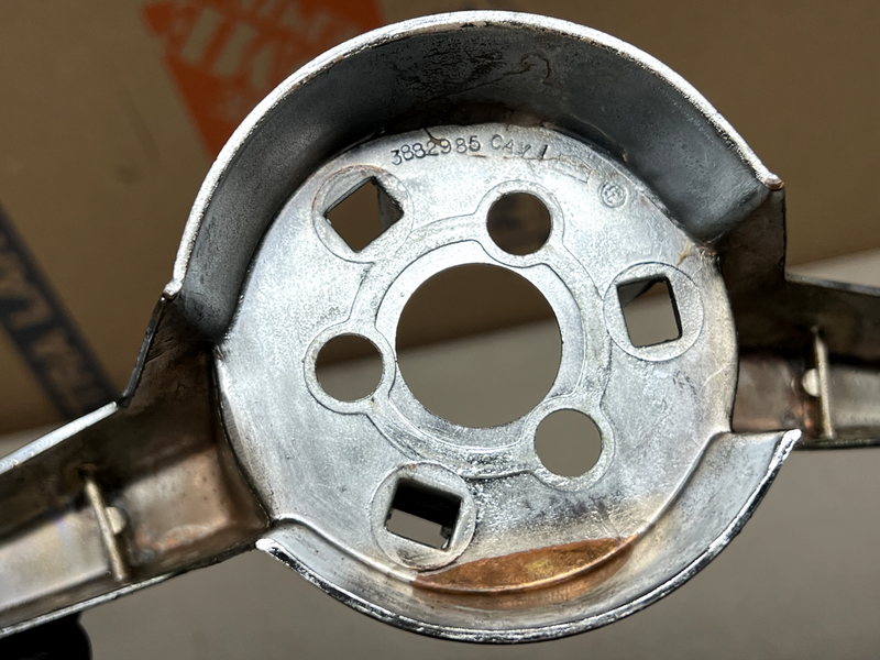 OEM 1965 1966 Chevy Impala Caprice Steering Wheel Horn Ring 3882985 65 66 B37-31