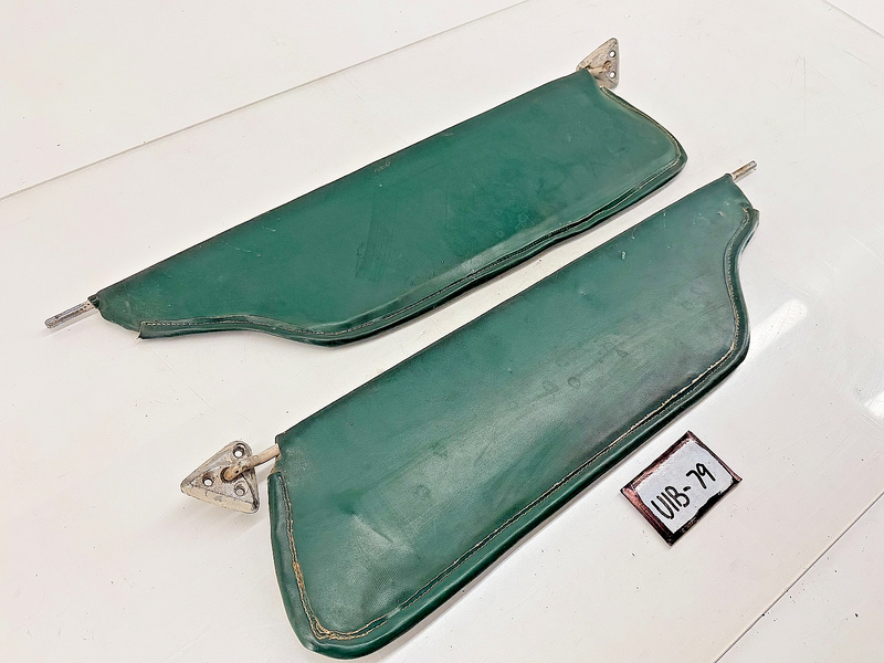 1960 - 1965 Ford Fairlane Falcon Ranchero Comet PAIR Sun Visors Brackets U1B-79