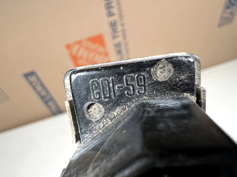 OEM 1959-1962 BEL AIR IMPALA TURN SIGNAL LAMP LIGHT SWITCH 59 60 61 62 B21-2