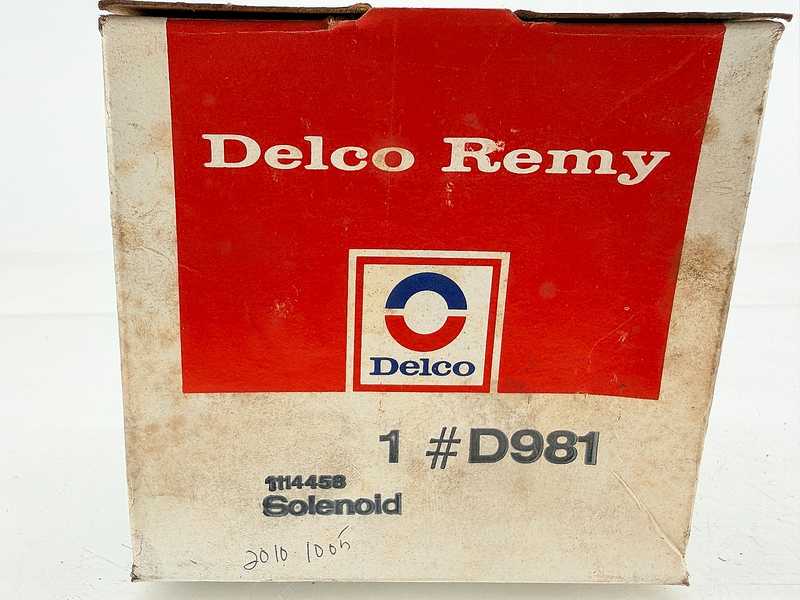 NOS 1964 - 1975 Chevy Pontiac Olds Z28 GTO 442 GS Delco Starter Solenoid C72-13