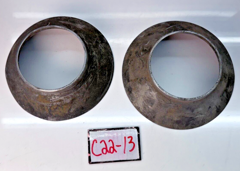 OEM 1963 - 1966 CORVETTE C2 KNOCK OFF WHEEL CONES 4 SPINNERS 63 64 65 66 C22-13