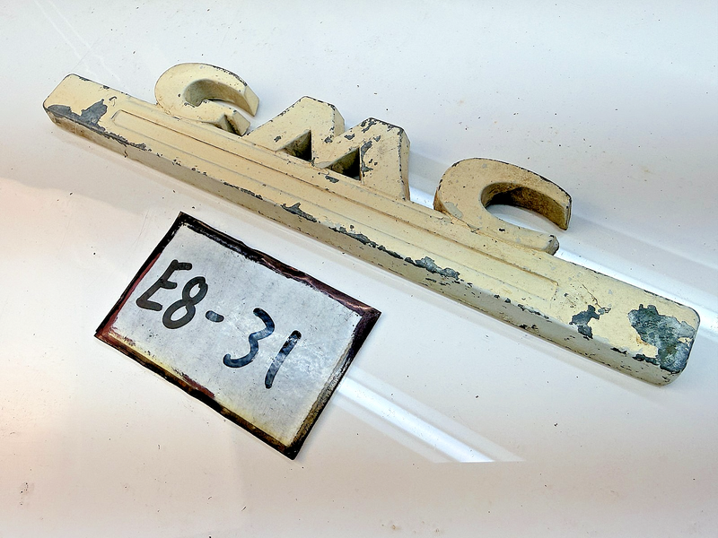OEM 1947 - 1953 GMC Truck Hood Side Emblem 2223966 E8-31