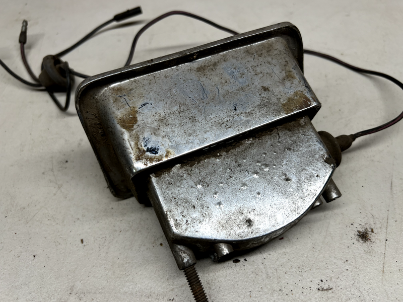 FORD THUNDERBIRD REAR BUMPER BACKUP LIGHT HOUSINGS 1961-1963 OEM U1C-B9-3
