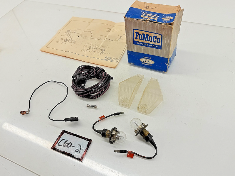 NOS 1965 Mercury Comet Wagon Back Up Light Kit C5GY-15499-B 65 C60-3