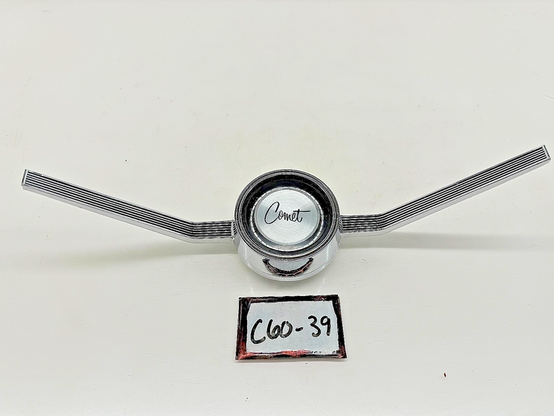 NOS 1966 Mercury Comet Horn Ring & Center C6GY-13A800-A C60-39