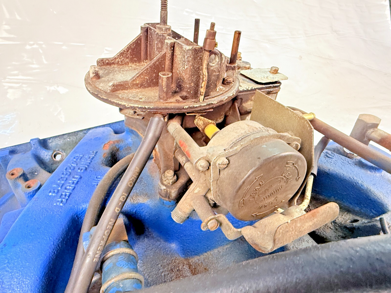 1966 Ford Galaxy 390 FE 2bbl Intake Manifold C6AE-9425-F Carburetor C60F U3B-29