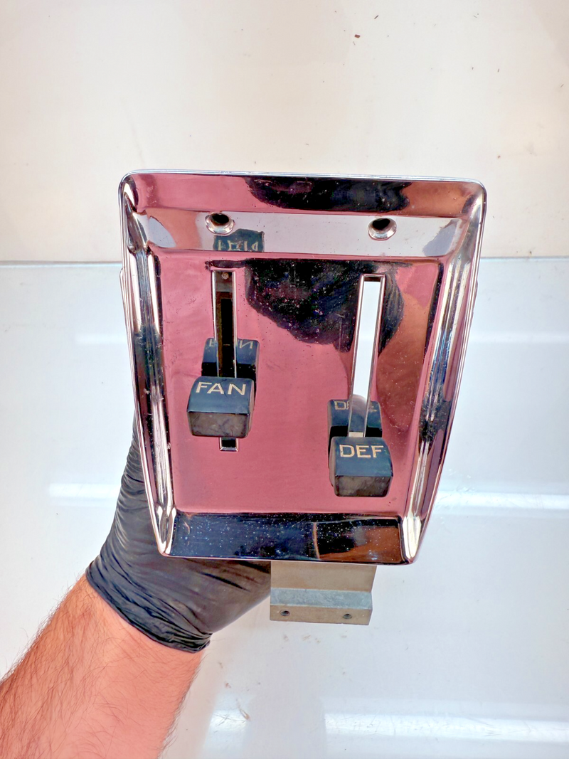 OEM 1959 - 1960 Chevy Impala Heater Control Panel Assembly B66-12