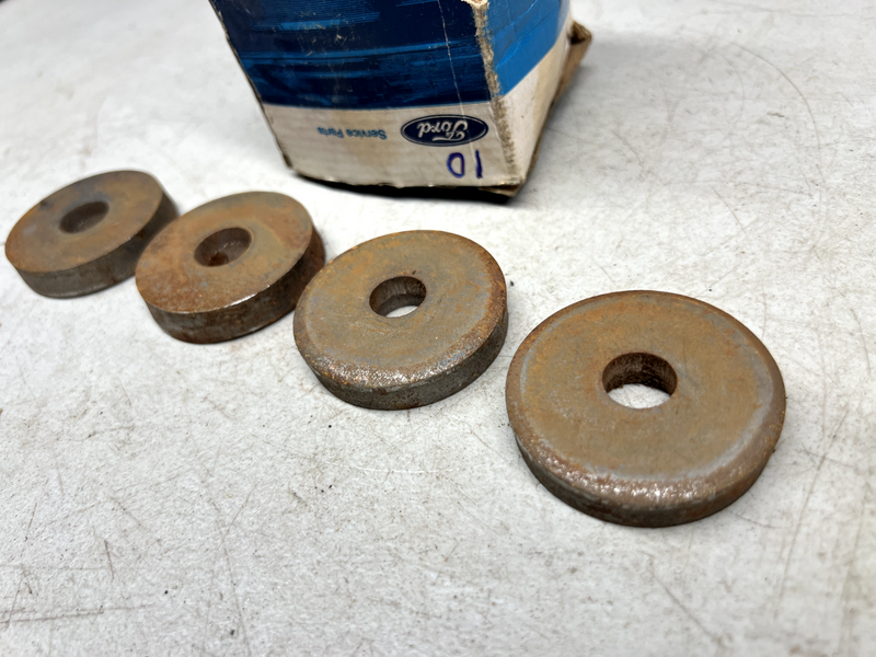 (4) NOS 1987-1997 Ford Bronco & F-Series Truck Core Support 7/16 Spacer B26-10