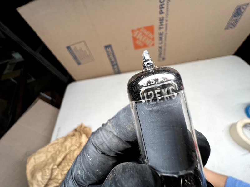 NOS Lot GE & Sylvania Auto Radio Audio Amplifier Vacuum Tubes B22