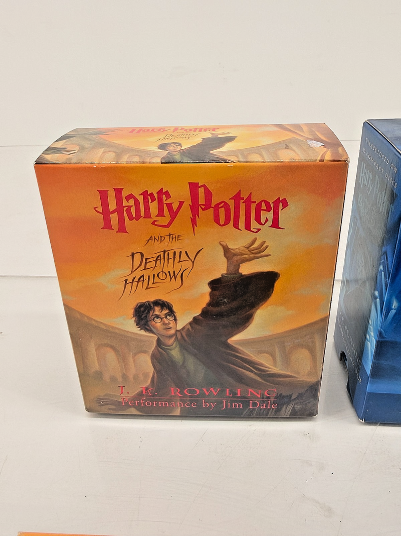 Harry Potter Audiobook CD Lot 3 Books 57 Discs Unabridged Jim Dale J.K. Rowling