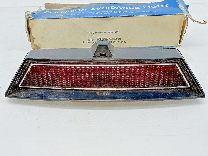 NOS 1979 - 1985 FORD Saleen Mustang Fairmont Collision Avoidance 3rd Brake Light