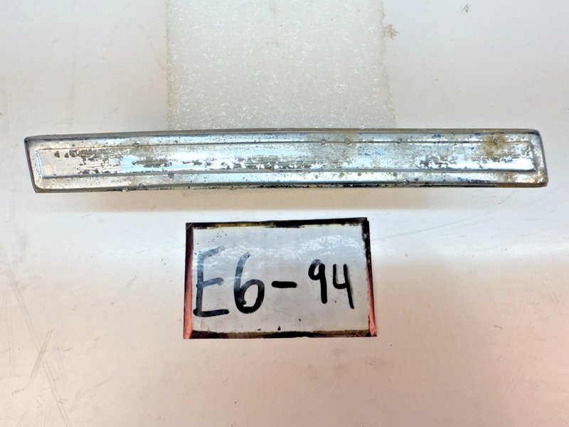 OEM 1960 Chevrolet Impala #7 Left Front Fender Chrome Molding Trim Louver E6-94