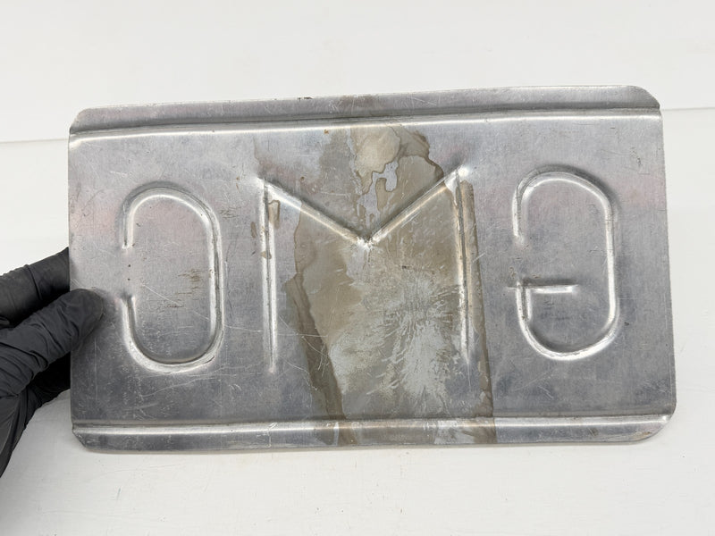 Vintage GMC Truck Aluminum Custom Embossed Logo Licence Plate C47-69