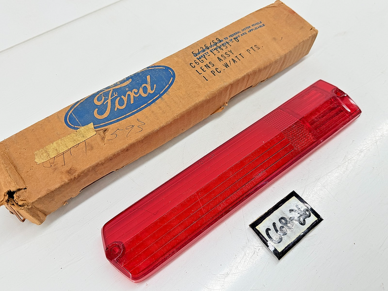 NOS 1966 Mercury Comet Cyclone Caliente Taillight Lens C6GY-13451-D C68-26