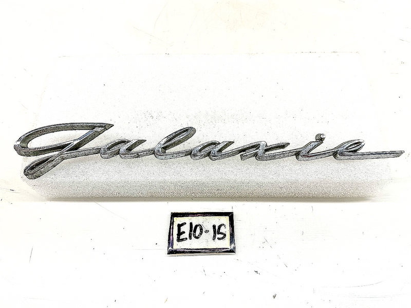 OEM 1959 FORD GALAXIE SCRIPT FENDER EMBLEM B9AB-6425622-A E10-15