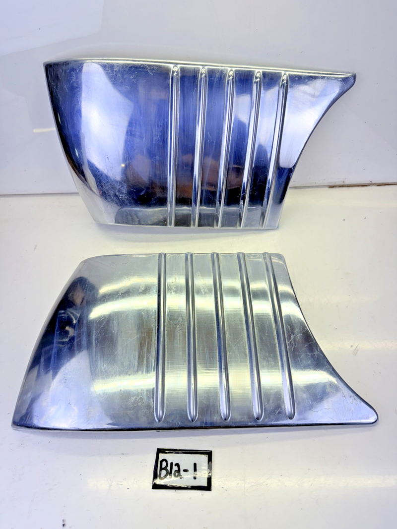 OEM 1949 OLDSMOBILE 98 4 DOOR PAIR STONE GUARD SHIELD Set RH LH B12-1