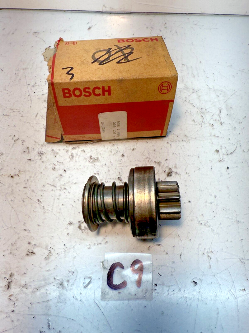 NOS Vintage Genuine Mercedes Starter Bendix 000 151 71 13 C9-3