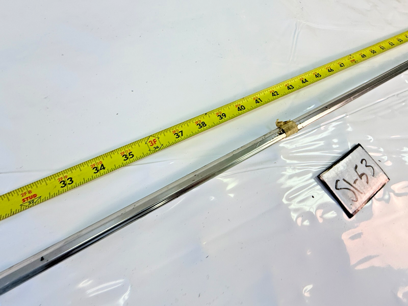 OEM 1960 IMPALA CONVERTIBLE 2 DOOR Quarter PAINT DIVIDER TRIM MOULDING LH S1-53