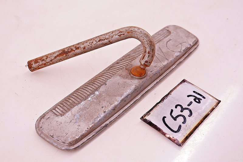 OEM FORD MERCURY 1960'S INSIDE REAR VIEW MIRROR 9" SILVER BACK 1964 1965 C53-21