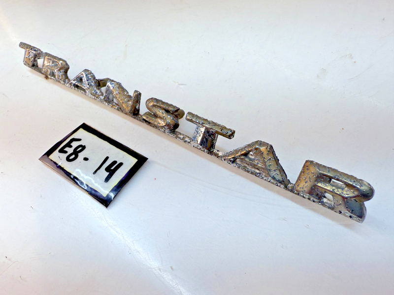 Vintage OEM Studebaker Transtar Door Emblems 1956 - 1964 TRANSTAR PICKUP E8-14