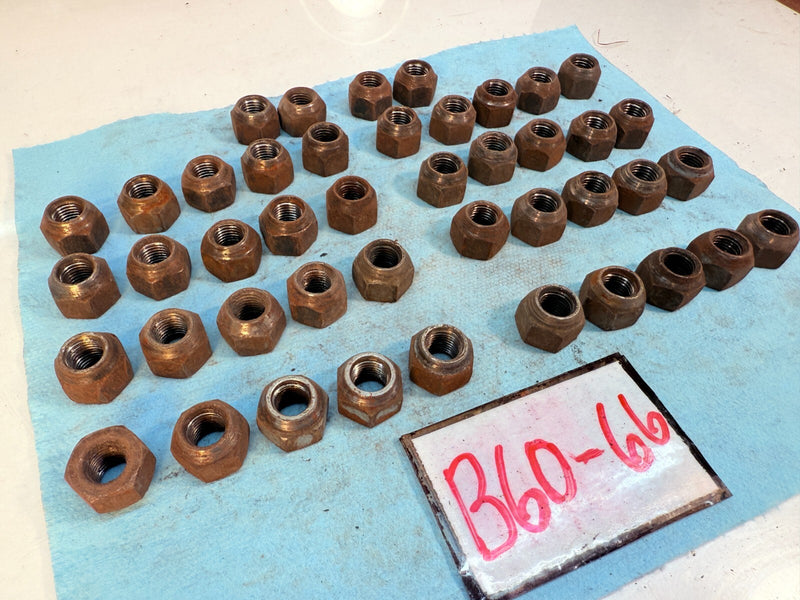 OEM 1959 1960 Chevy Impala Belair Bonneville Lug Nut Lot B60-66