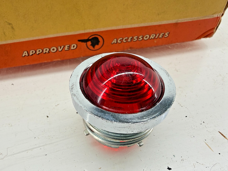 NOS 1964 1965 Pontiac Accessory Hand Brake Signal Lamp LENS GM 984277 C62-20