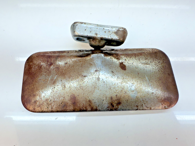Vintage OEM Cadillac ? Rear View Mirror RAT ROD B65-39
