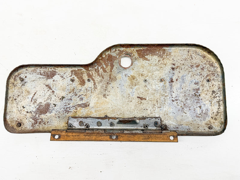 Original 1942 FORD GPW WWII JEEP GLOVE BOX DOOR with 3 DATA PLATES G503 B62-48