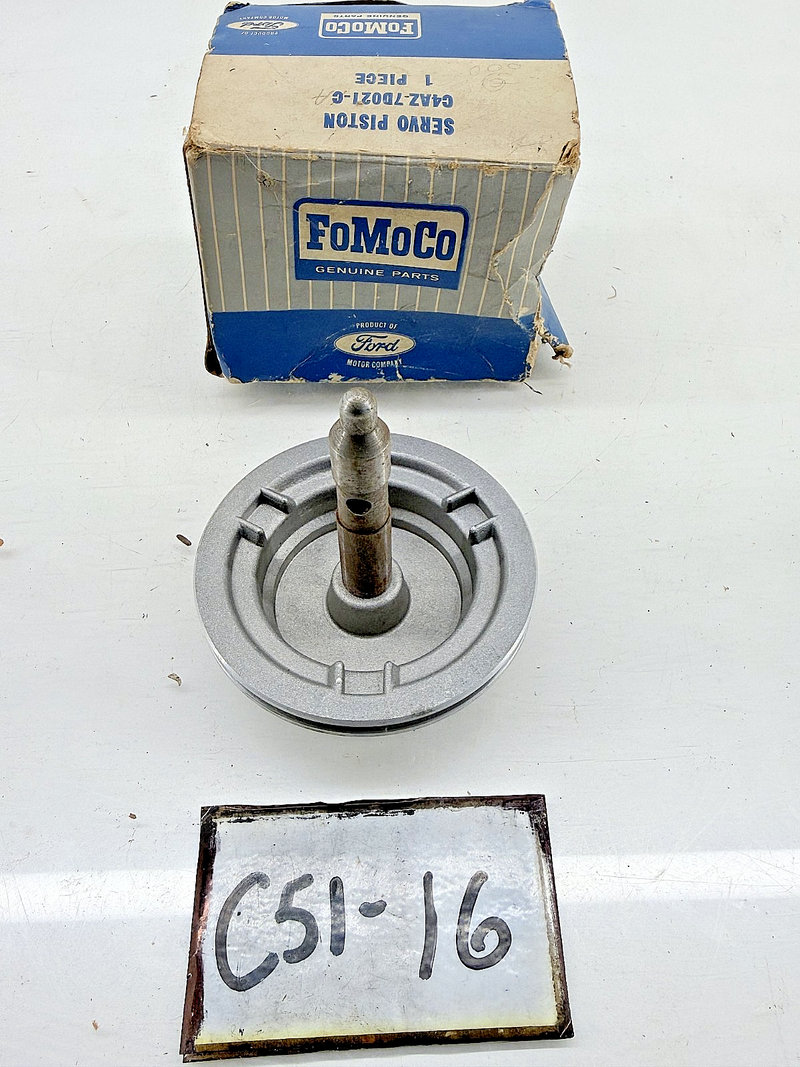NOS 1964 Ford C6 Transmission Servo Piston C4AZ-7D021-C C51-16