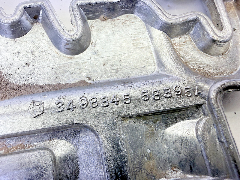 OEM 1971 - 1980 Dodge D100 Truck Pickup Custom 100 Emblem 3498345 E8-81