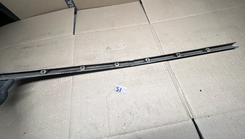 OEM 1963 FORD GALAXIE 500 & XL 2 DOOR LOWER DOOR MOLDING LEFT SIDE TRIM S1-22