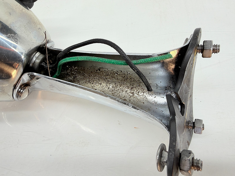 Vintage Duo Lamp Ford Rear Tail Lights Blue Dot Model A 30's Pick Up Rat Rod C69