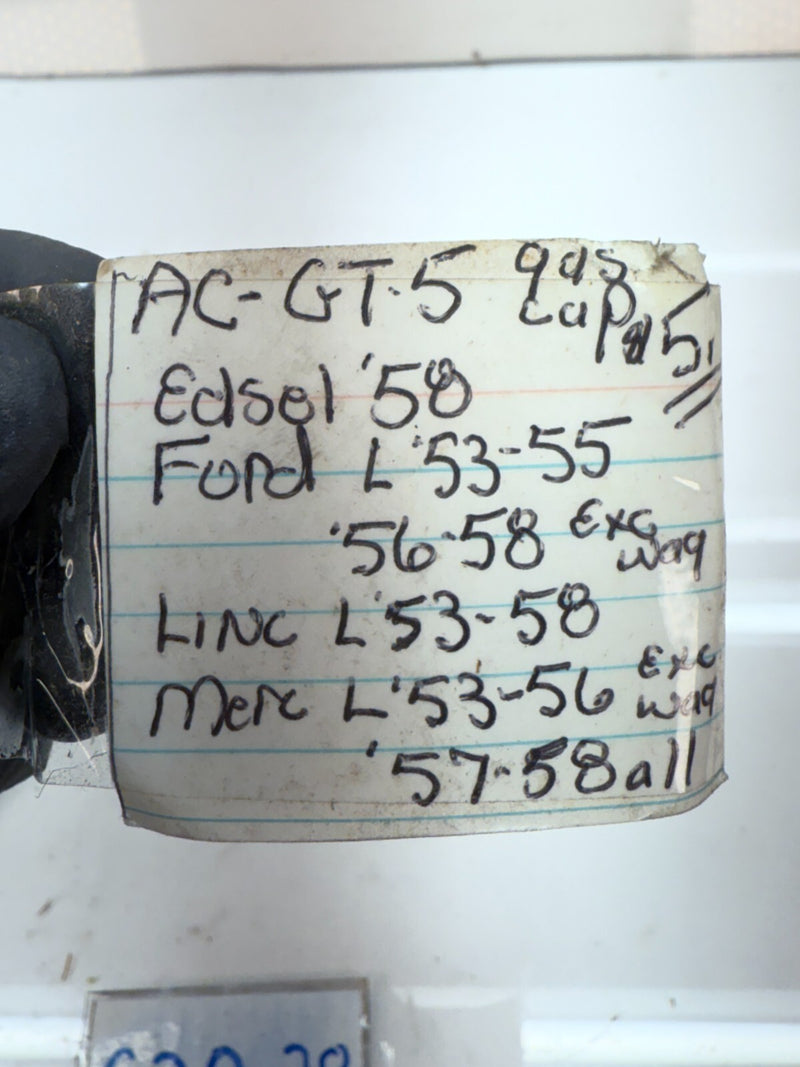 NOS 1935-1958 FORD LINCOLN MERCURY AC GAS CAP GT-5 850807 C20-28