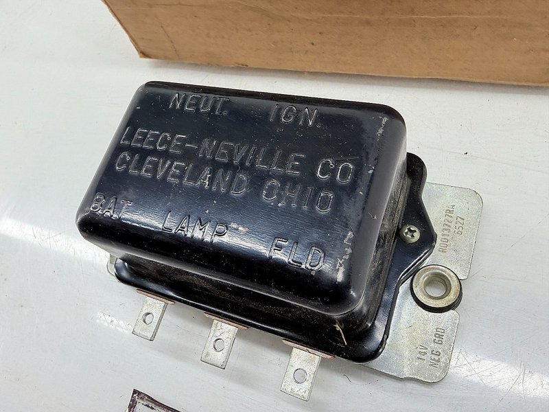 NOS 1965 Custom Galaxie LTD Monterey Fairlane Comet ALTERNATOR VOLTAGE REGULATOR
