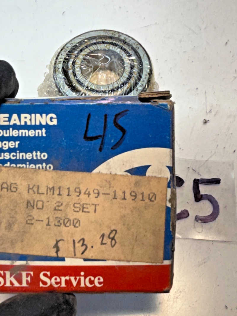 NOS VAG KLM11949-11910 Bearing Set C5-45