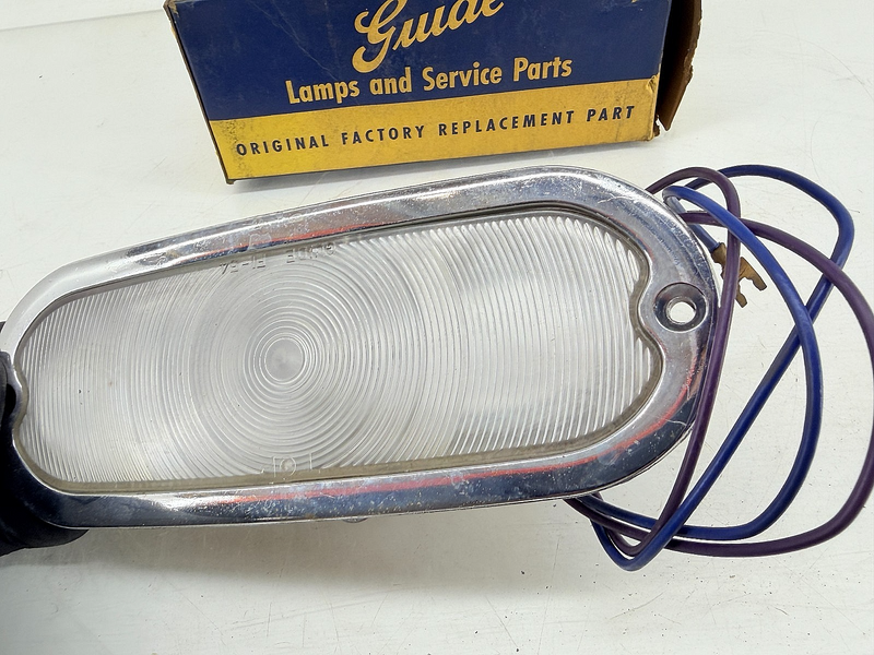 NOS 1954 Chevy Belair 210 150 PAIR Parking Light Lamp Assembly GUIDE FI-54 C73-3
