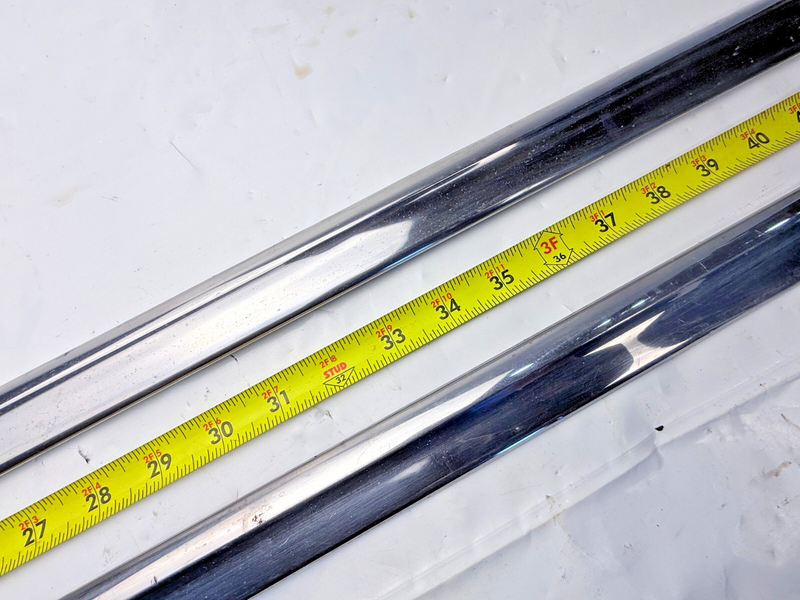 ORIGINAL 1956 CHEVROLET BEL AIR  Pair of FRONT DOOR TRIM Moulding S1-74