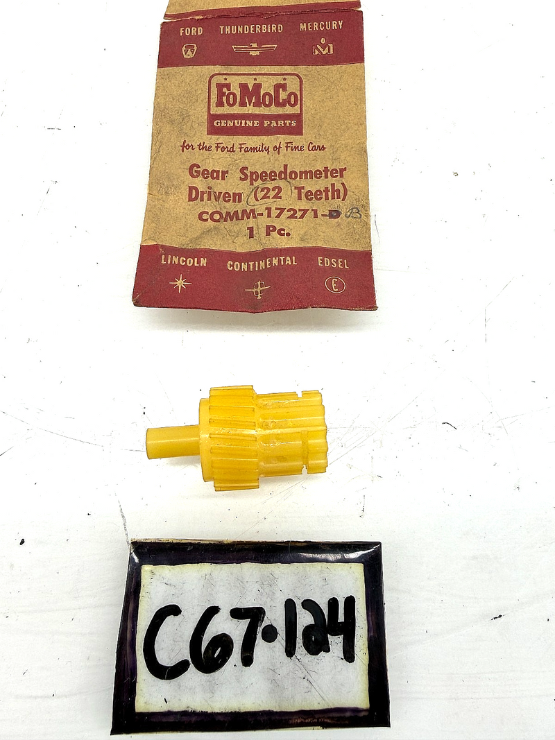 NOS 1960 - 1970 FORD MUSTANG FAIRLANE FALCON Speedometer Drive Gear C0MM-17271-B