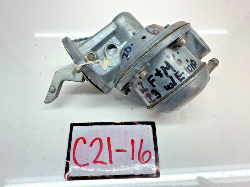 NORS Ford Mercury 1962 Fuel Pump 6490 X6490 223 6 cyl 62 C21-16