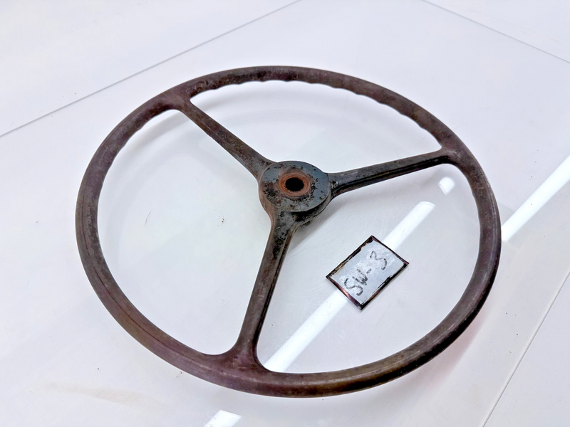 OEM Sheller Jeep Willys CJ 3 Spoke Steering Wheel MILITARY SW-3