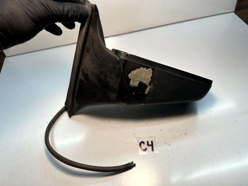 OEM 1984 Audi 5000 Left DRIVERS Front Powered Mirror 443 857 501 C4-25