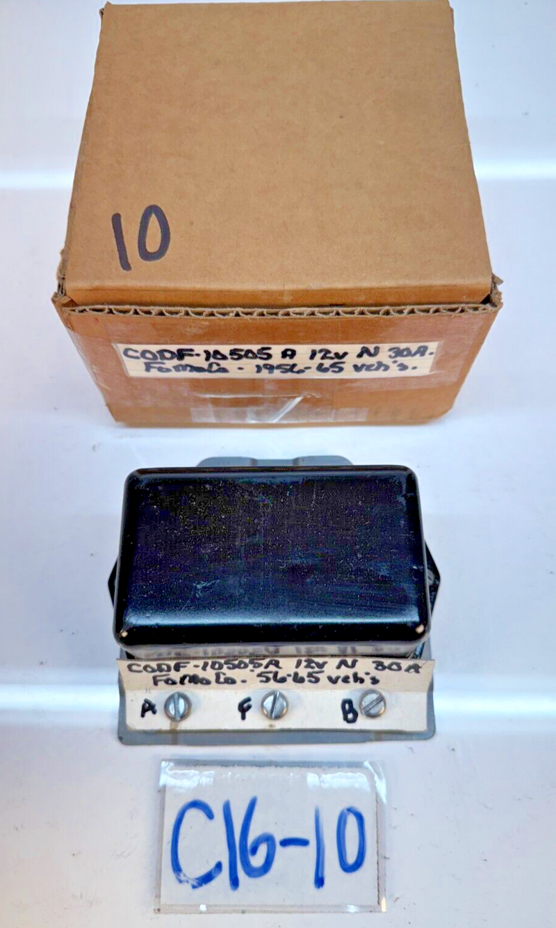 NOS FoMoCo 1956 - 1965 Voltage Regulator 15V 25A C0DF-10505-A C16-10