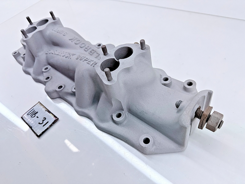 Vintage 1932-1948 Ford Flathead EDELBROCK SUPER Dual Carb Intake Manifold U1B-31